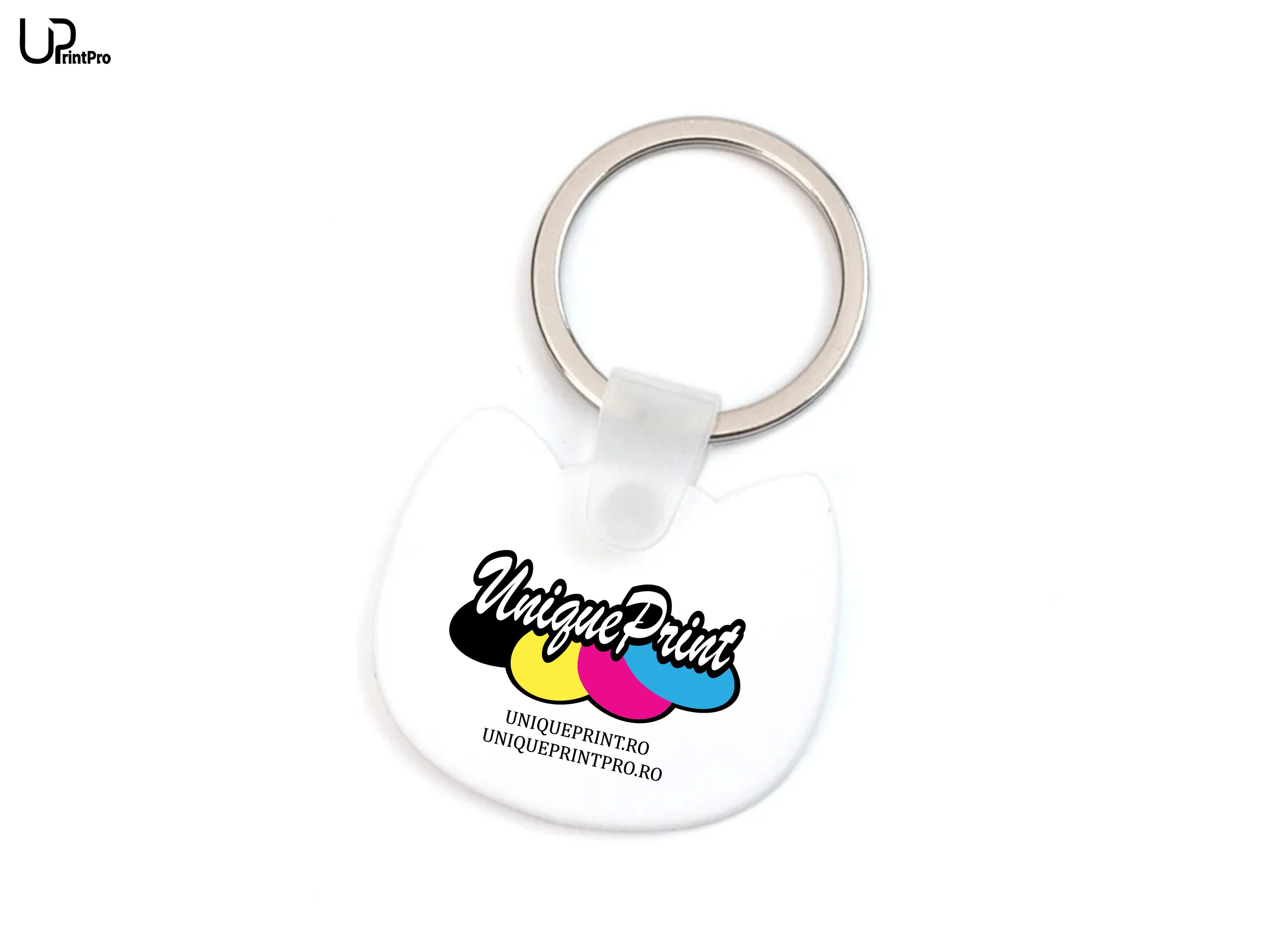 Plastic forma pisica, 3,4 x 4 cm